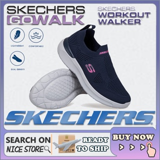 [พร้อมส่ง] Skechers_go WALK รองเท้าโลฟเฟอร์ สลิปออน ลําลอง น้ําหนักเบา สําหรับสตรี เหมาะกับการเล่นกีฬา