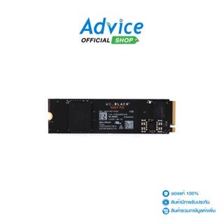 WD 1 TB SSD เอสเอสดี M.2 PCIe 4.0 BLACK SN770 (WDS100T3X0E) NVMe