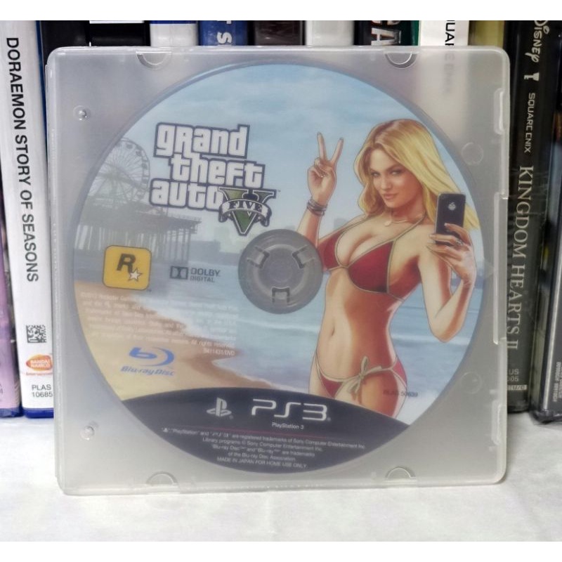[หมด] แผ่นเกม GTA 5 // Grand Theft Auto V // PS3