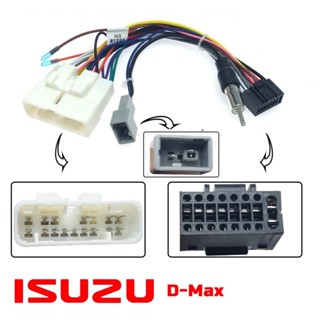 Isuzu D-Max OEM Plug and Play ซ็อกเก็ตสายเคเบิ้ล สําหรับรถยนต์ Android Player Harness