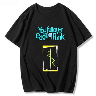 Cyberpunk Edgerunners T-shirt for Man Woman Funny Shirt 2022 Summer Cotton Rebeccas Streetwear Printed Aesthetic U_07