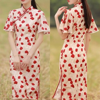 Wide-sleeves qipao✨ กี่เพ้าแขนกว้าง