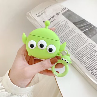 เคสซิลิโคนนิ่ม ลายการ์ตูนเอเลี่ยน Toy Story น่ารัก กันตก สําหรับ Airpods 1 2 pro 3 case cover