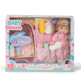 Baby Blush เบบี้ บัช ชุดกระเป๋าเป้สะพายหลังตู้เสื้อผ้าของ ToysRUs (932755)