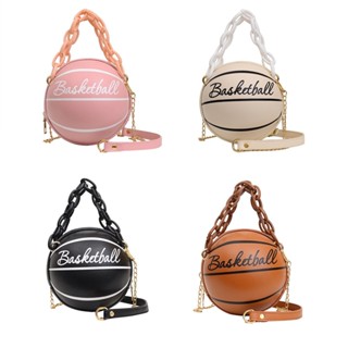กระเป๋าสะพายไหล่กระเป๋าถือสําหรับสตรี Totes อะคริลิค Totes ทรง Messenger มีสายโซ่คล้อง