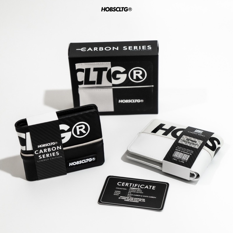 ✢Hobs Carbon series his & her wallet