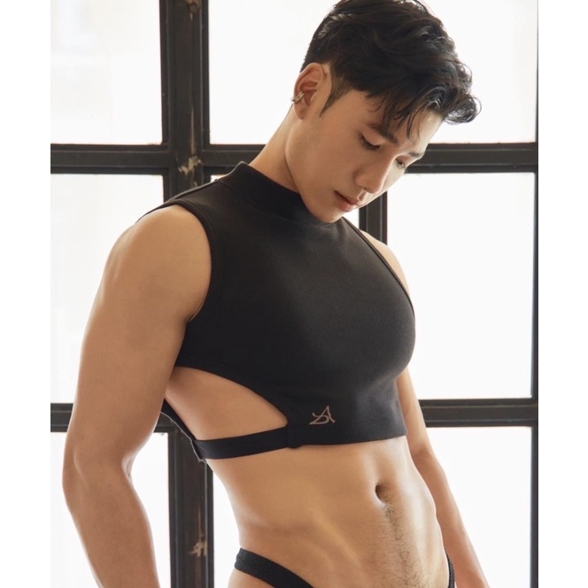 T118 เสื้อครอปดีไซส์สุดเท่สำหรับผู้ชาย Awesome Sport