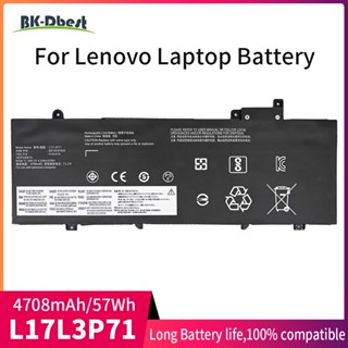 BK-Dbest แบตเตอรี่ลิเธียมโพลิเมอร์แบบชาร์จไฟได้ L17L3P71แบตเตอรี่แล็ปท็อป01av478สำหรับ Lenovo T480s 01av479 Notebook Bat