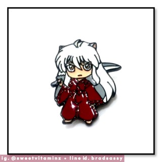 Inuyasha Brooch • เข็มกลัดรูปการ์ตูน • เข็มกลัดโลหะผสม • Cartoon Brooch / Pin • เข็มกลัดติดกระเป๋า