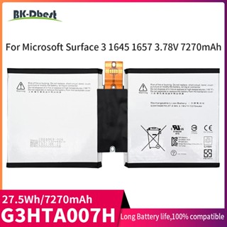 BK-Dbest ขายส่งแบตเตอรี่แล็ปท็อป G3HTA007H สำหรับ Microsoft Surface 3 1645แท็บเล็ตพีซี2in1 Series G3hta004h แบตเตอรี่โน้