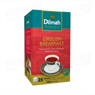 ชาอังกฤษอิงลิช เบรกฟาสต์ Dilmah English Breakfast Tea 50g