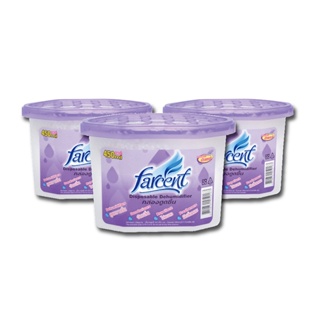 ฟาร์เซ็นท์ กล่องดูดความชื้น กลิ่นลาเวนเดอร์ 450 มล. x 3 ชิ้นFarcent Dehumidifier 450 ml Lavender x 3