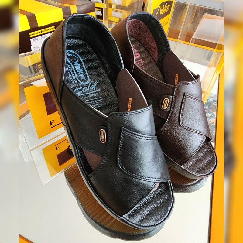 Walker N4459  รองเท้าวอล์รเกอร์  รองเท้าหนังสวมสำหรับผู้ชาย รหัส N4459 ราคา ถูกที่สุด ดีลบีเคเค แกลเลอรีภาพที่ 2