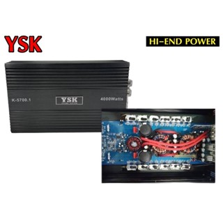 🔥 Power Class-D ยี่ห้อ.YSK รุ่น K-5700.1🔥