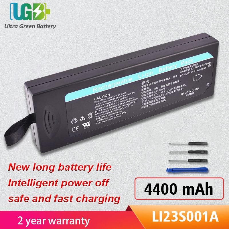 Original LI23S001A แบตเตอรี่สำหรับ Mindray PM8000 PM7000 PM9000 IPM-9800 LI23S001A แบตเตอรี่ทางการแพ