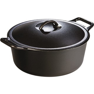 【จัดส่งภายใน 24 ชม】24cm Cast Iron Double Dutch Oven 4.5L