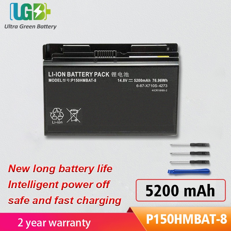 Original P150HMBAT-8 6-87-X510S 6-87-X710S-4J71แบตเตอรี่สำหรับ Clevo P150 P150EM P150HM P170HM3 P151