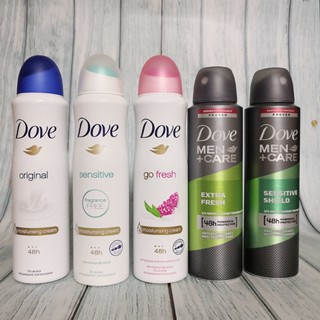 #ระงับกลิ่นกาย✢🔥Hot sale🔥Dove สเปรย์ระงับกลิ่นกายระงับเหงื่อราคาถูก ระงับกลิ่นเหงื่อระงับกลิ่นกายสำหรับผู้หญิงและผู้ชา