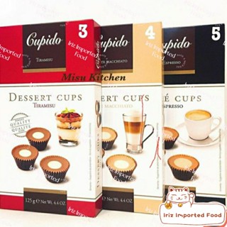 คูปิโด เดสเสริท คัพ Cupido Dessert Cup (Tiramisu &amp; Latte) 125g