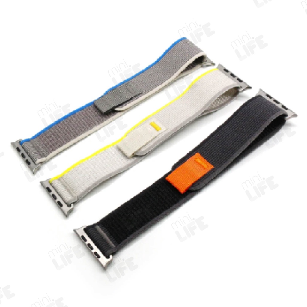 [ พร้อมส่ง ] สาย ผ้า สำหรับ iWatch trail loop band Strap สาย nylon series 1 - 10 se Ultra