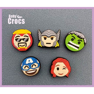 CROCS ใหม่ (jibbitz Charms) รองเท้าแตะ คุณภาพสูง สําหรับวันเกิด