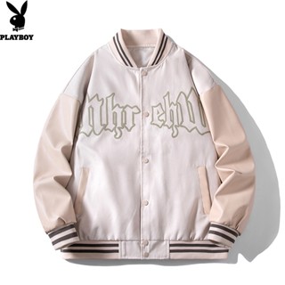 Playboy Baseball Jacket Couple Hong Kong Style Couple Jacket