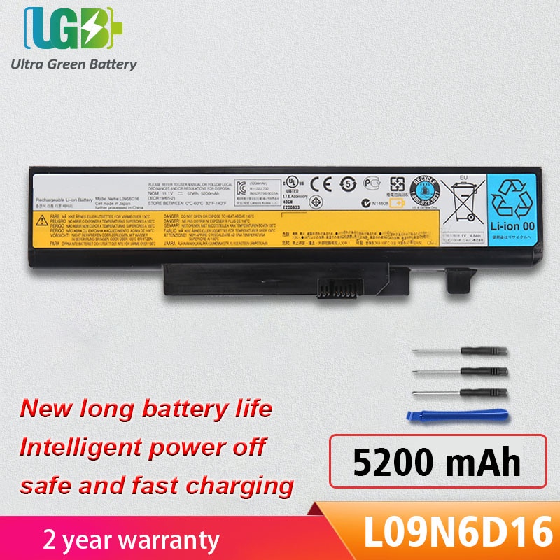 Original L09N6D16 L09N6D16 L10L6Y01แบตเตอรี่สำหรับ Lenovo B560 B560A Y460 Y560 V560 Y560A V560A Y560