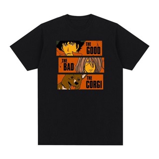 เสื้อไม่ต้องรีด Cowboy Bebop Harajuku T-Shirt Japanese Cotton Mens New TEE TSHIRT Womens Tops_01