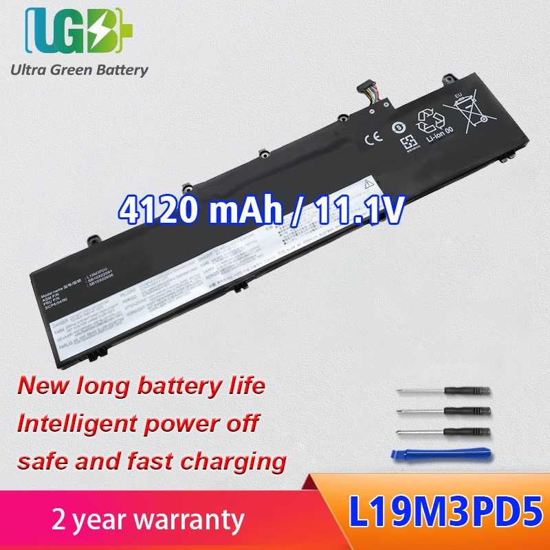 Original L19M3PD5 L19C3PD5แบตเตอรี่แล็ปท็อปสำหรับ Lenovo ThinkPad E14 E15 GEN2,L19D3PD5 L19L3PD5 L20