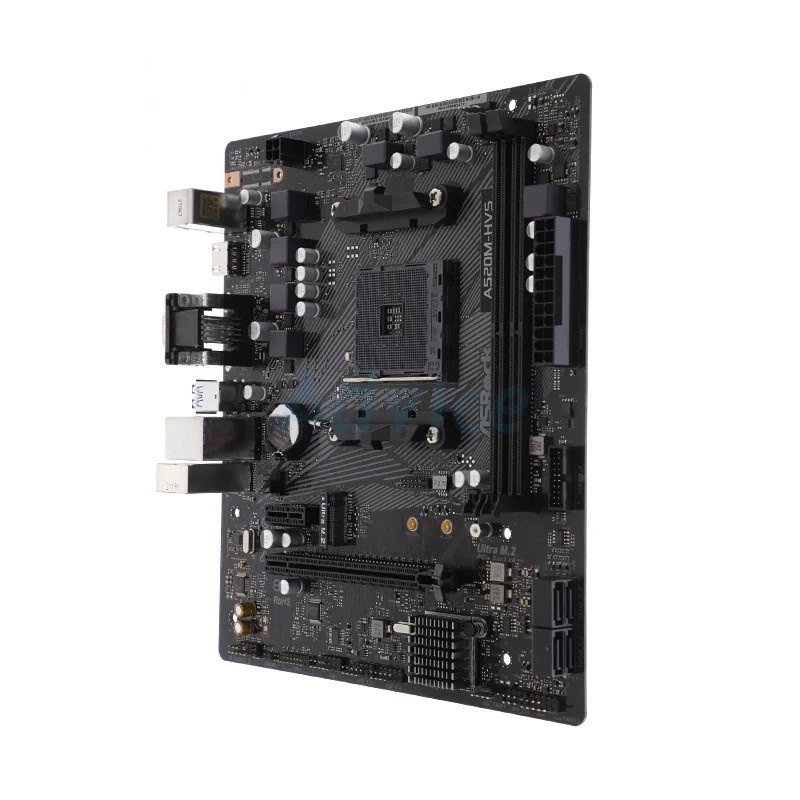 ASROCK Mainboard เมนบอร์ด (AM4) A520M-HVS - A0146444