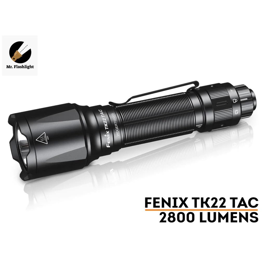►¤♝ไฟฉาย Fenix TK22 Tac ไฟฉาย Tactical รุ่นล่าสุด สว่าง2800 รูเมน (พุ่ง 540 เมตร) (ประกันศูนย์ไทย 3 ปี)(ออกใบกำกับภาษีได