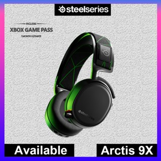 Steelseries Arctis 9X ชุดหูฟังเกมมิ่งไร้สาย | Xbox ไร้สาย บลูทูธ | อายุการใช้งานแบตเตอรี่ 20+ ชั่วโมง | Xbox หูฟังเกมมิ่ง