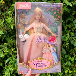 Barbie Anneliese Princess and the pauper รีแพ็ค แขนขวาหัก เสียงภาษาอังกฤษ