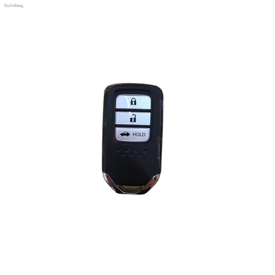 พร้อมส่ง❁▼□กรอบ เคฟล่า แบบด้าน ใส่กุญแจรีโมทรถยนต์ Honda City 2020 CRV G5  (Smart Key) --เก็บเงินปลายทางได้--