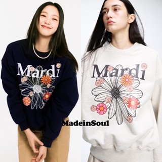 🇰🇷 พรี Mardi Mercredi Sweatshirt Flower Madi Blossom