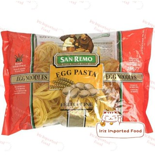 ซานรีโม เส้นพาสต้าไข่ เส้นเฟตตูชินี San Remo Fettuccine Egg Pasta 250g