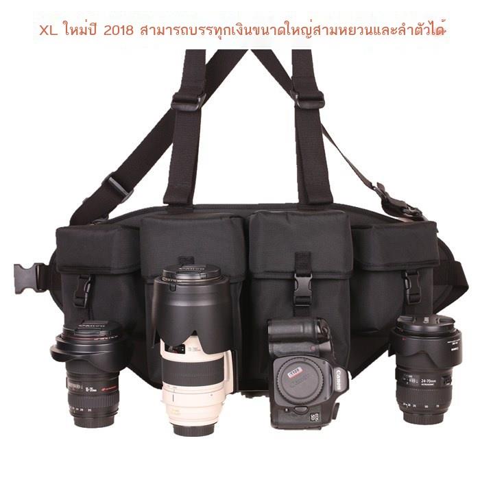 กระเป๋าสะพายไหล่ สะพายข้าง ใส่เลนส์กล้องดิจิตอล Slr แบบมืออาชีพ สําหรับถ่ายภาพ ปีนเขากลางแจ้ง