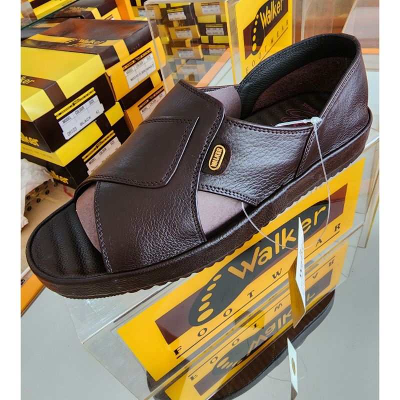 Walker N4459  รองเท้าวอล์รเกอร์  รองเท้าหนังสวมสำหรับผู้ชาย รหัส N4459 ราคา ถูกที่สุด ดีลบีเคเค แกลเลอรีภาพที่ 3