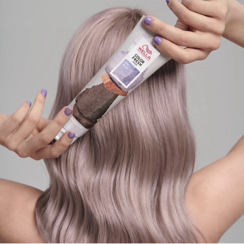 Color fresh mask Wella มาร์คเปลี่ยนสีผม ไม่มีแอมโมเนีย ไม่ต้องใช้ไฮโดรเจน
