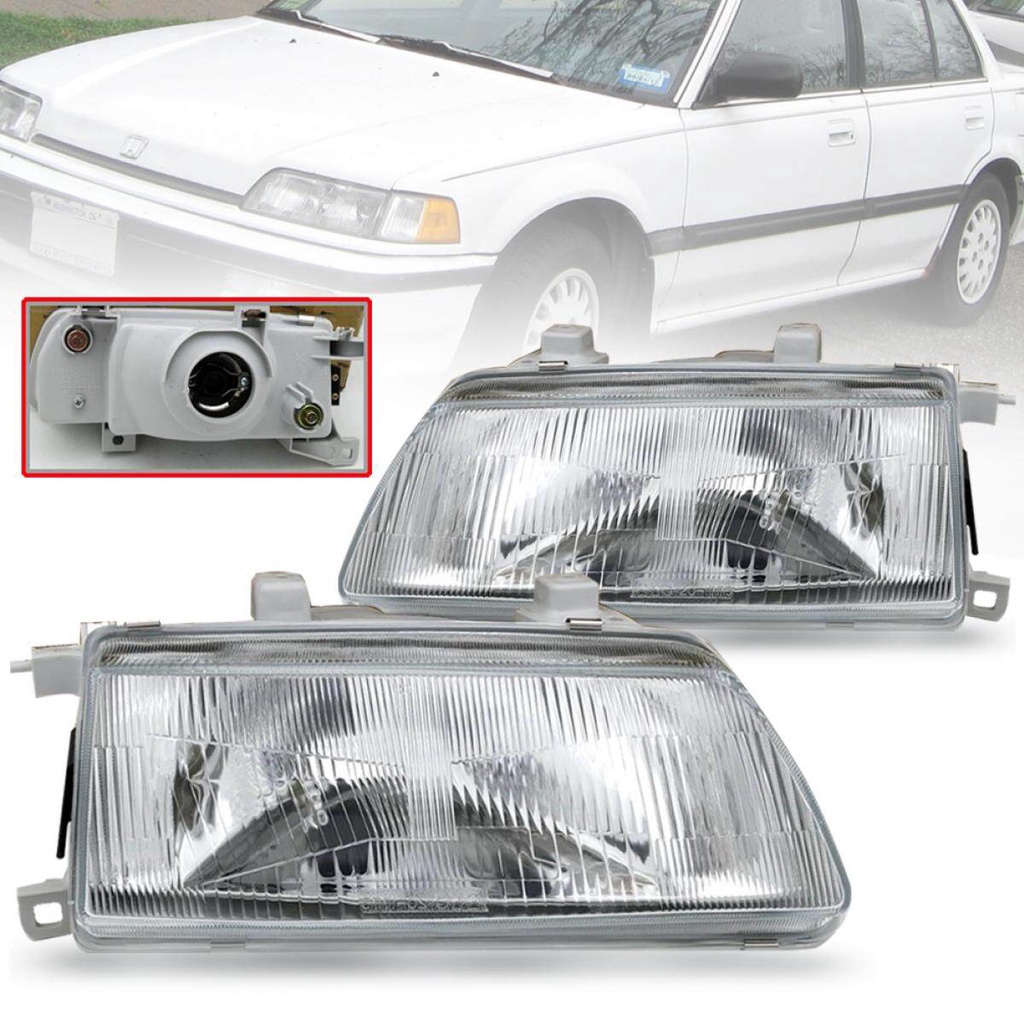 เสื้อไฟหน้า เสื้อไฟตา รุ่น ฮอนด้า ซีวิค HONDA CIVIC EF ปี 1989 - 1991 ไม่รวมช honda-headlight-parts 