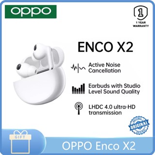 ชุดหูฟังบลูทูธ สําหรับ OPPO Enco X2 | ลําโพงโคแอกเชียลคู่ | เครื่องเสียงไร้สาย ความละเอียดสูง | การตัดเสียงรบกวน 45dB Active