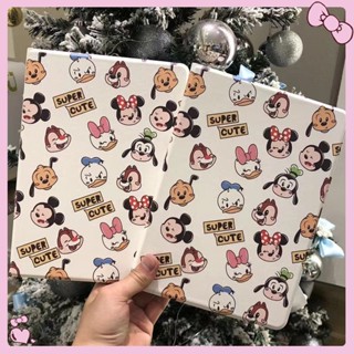 Mickey &amp; Minnie เคสไอแพด ลายการ์ตูน iPad Mini 1 2 3 4 5 / iPad 2 3 4 / iPad Pro 9.7 Air1 Air2 / iPad Pro 10.5 / ipad Gen 7/8/9 10.2 Smart Case