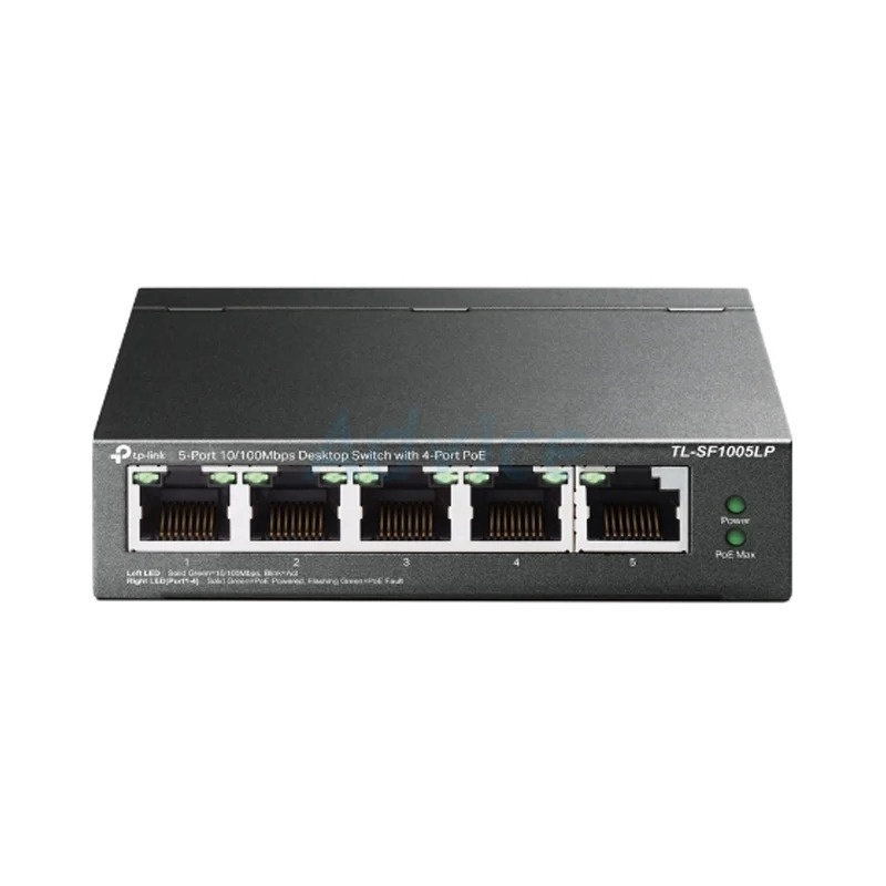 Switching Hub 5 Port TP-LINK TL-SF1005LP (4'',4 POE) - A0138668 - A0138668