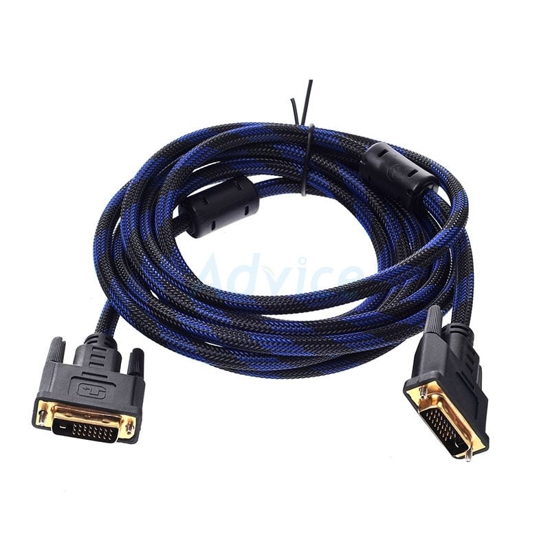 GLINK  Cable Display DVI TO DVI 24+1 M/M (3M)สายถัก - A0017019 - A0017019