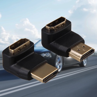 Yotome อะแดปเตอร์เชื่อมต่อ HDMI ตัวผู้ เป็นตัวเมีย 90 องศา 270 องศา