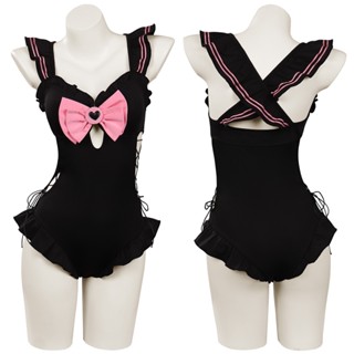 ชุดว่ายน้ํา ชุดบิกินี่ คอสเพลย์ Sailor Moon Usagi Tsukino Monokini สําหรับผู้หญิง