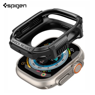 SPIGEN เคสซิลิโคน TPU ทนทาน สําหรับ Apple Watch Ultra 49 มม. iWatch Ultra 49 มม. 45 มม. 44 มม. 41 มม. 40 มม.