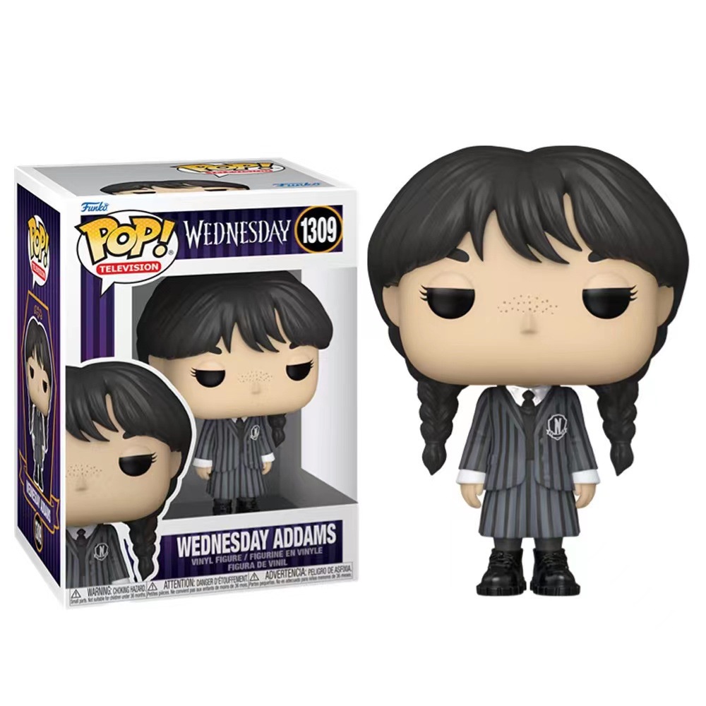 ภาพยนตร์ Addams Family Character Adams POP Figure Doll Wednesday Christina Richie