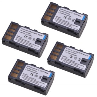 BN-VF808แบตเตอรี่4ชิ้นสำหรับ JVC BN-VF808U BN VF808 VF808U VF808US VF808USM, GZ-HD7, GZ-MG575, GZ-MG555, GR-D750,