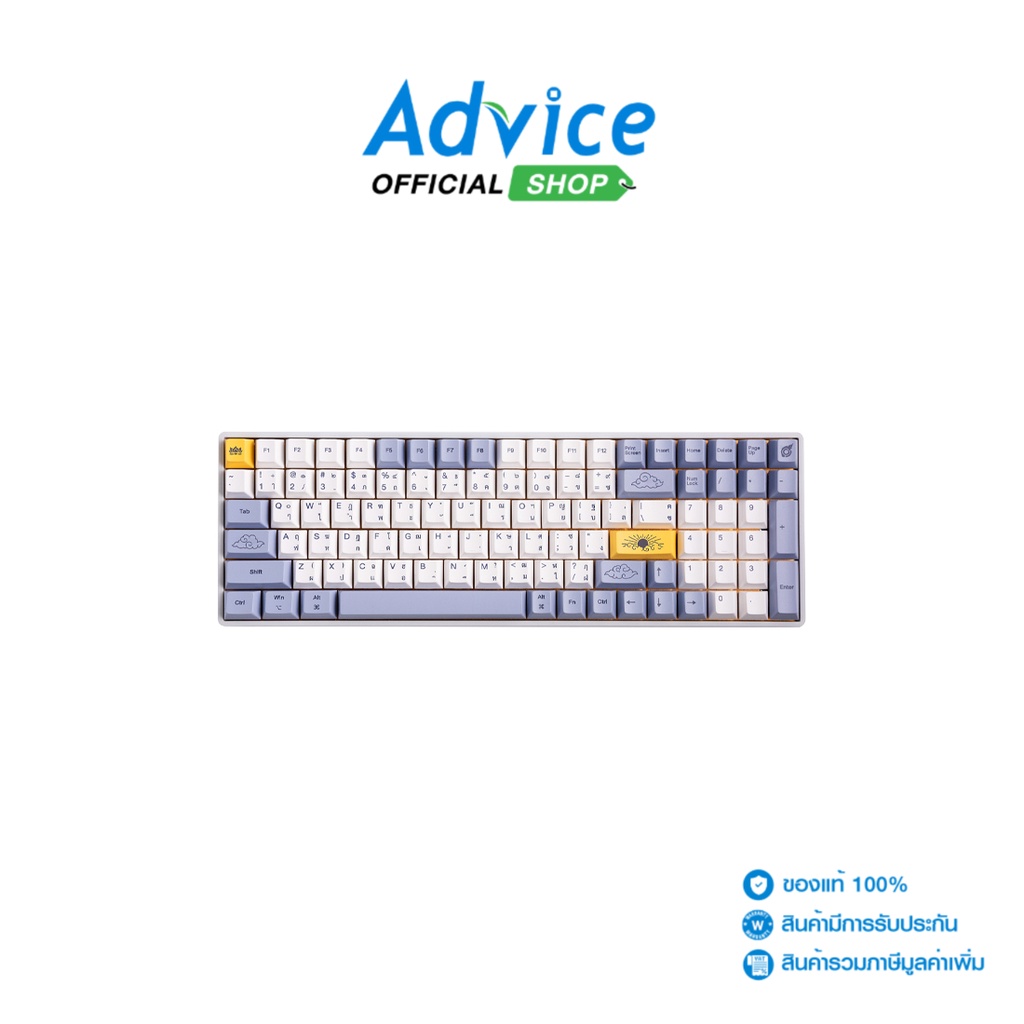 LOGA KEYBOARD (คีย์บอร์ด) LOGA RAVANA PRO HEAVAN (JWK RED) - A0147578